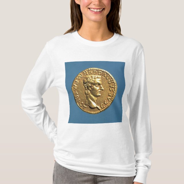 Aureus  of Caligula  bareheaded T-Shirt (Front)