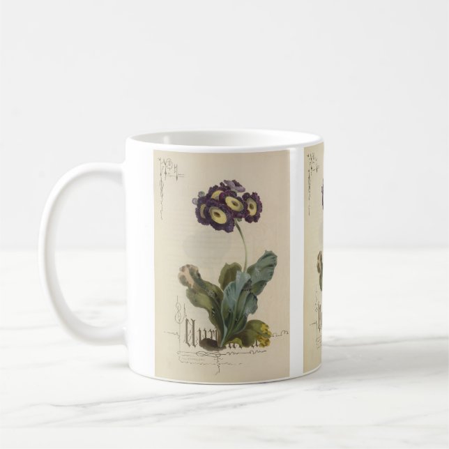 Auricula by Paul Jerrard Coffee Mug (Left)