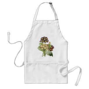 auricula(Primula auricula) by Redouté Standard Apron