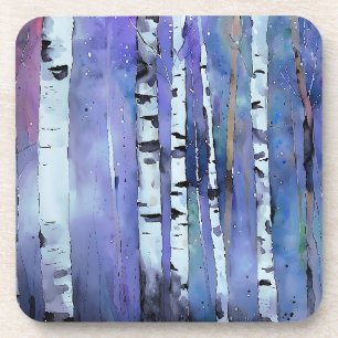 Aurora Among the Birch         Coaster