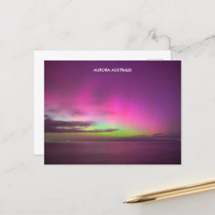 Aurora Australis - Southern Lights Australia Postcard