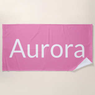 Aurora Beach Towel