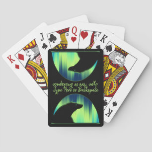 Aurora Bear Cards Personalised Bear Playing Cards