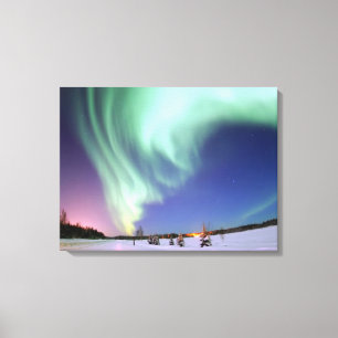 Aurora - Beautiful Northern Lights Canvas Print