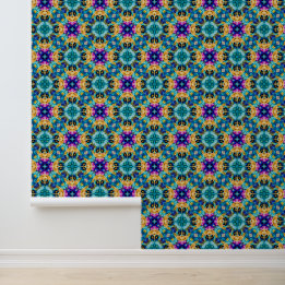 Aurora Blossom Tapestry Wallpaper