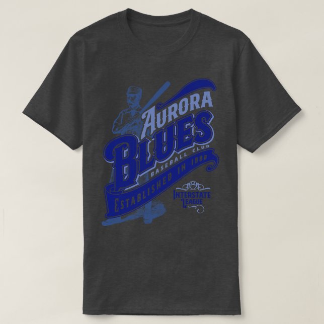 Aurora Blues T-Shirt (Design Front)
