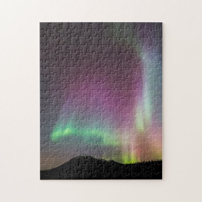 Aurora Borealis | Alaska Brooks Range, Alaska Jigsaw Puzzle (Vertical)