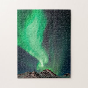 Aurora Borealis Anchorage, Alaska Jigsaw Puzzle