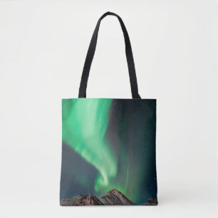 Aurora Borealis   Anchorage, Alaska Tote Bag