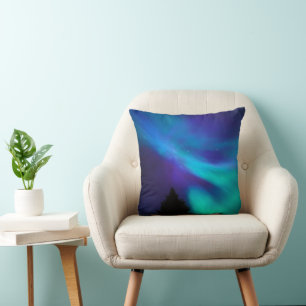 Aurora Borealis   Canada Ontario Sudbury Cushion