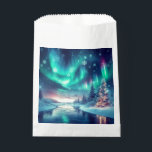 aurora borealis/Christmas/Winter Favour Bags<br><div class="desc">hint of Christmas</div>