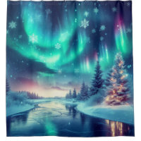 aurora borealis/Christmas/Winter