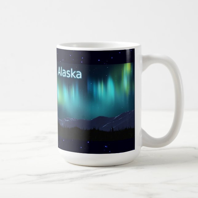 Aurora Borealis Coffee Mug (Right)