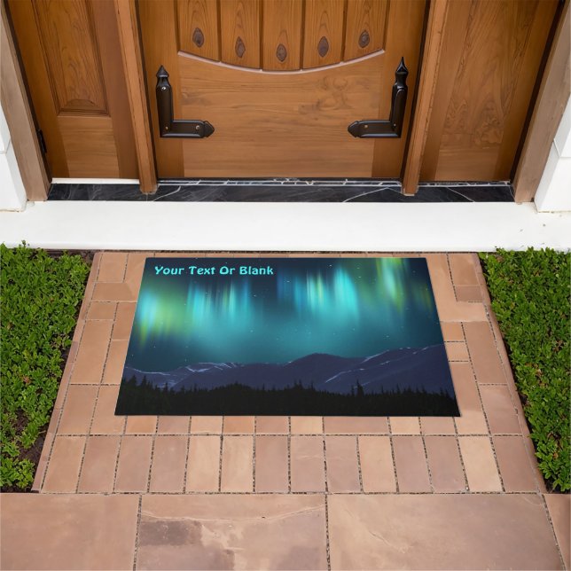 Aurora Borealis Doormat (Outdoor)
