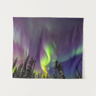 Aurora Borealis Fairbanks, Alaska Tapestry