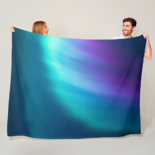 aurora borealis fleece blanket