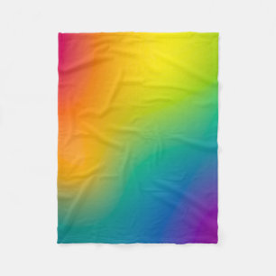 Aurora borealis fleece blanket