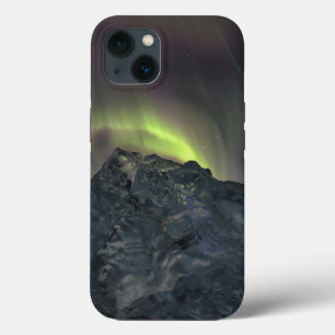 Aurora Borealis Iceberg Jokulsarlon Iceland iPhone 13 Case
