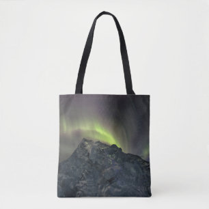 Aurora Borealis   Iceberg Jokulsarlon Iceland Tote Bag