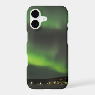 Aurora borealis in the sky