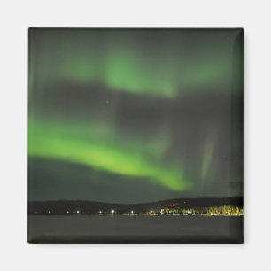 Aurora borealis in the sky magnet