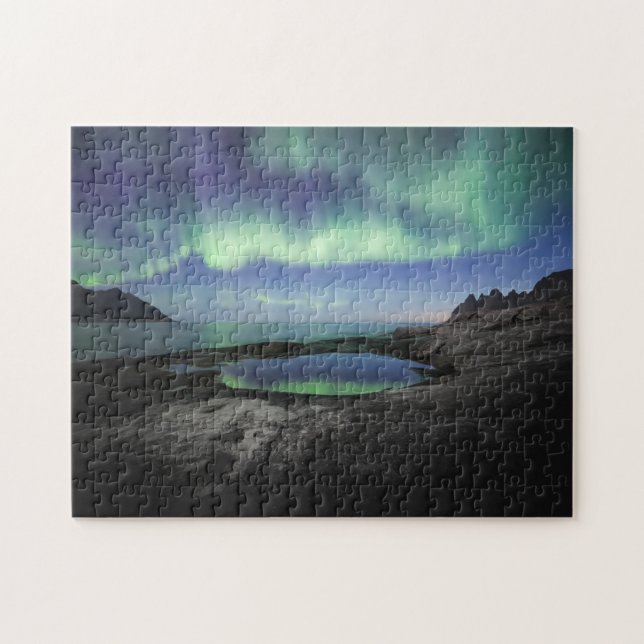 Aurora Borealis Jigsaw Puzzle (Horizontal)