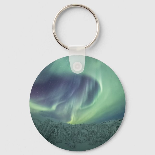 Aurora Borealis Key Ring (Front)