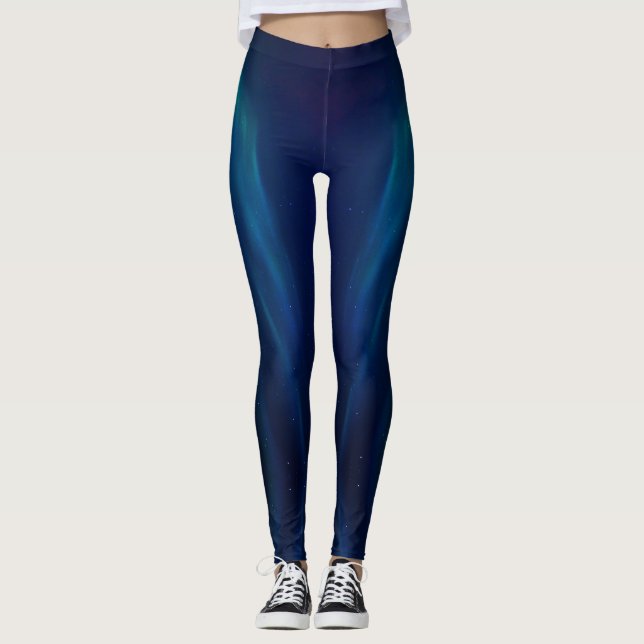 Aurora Borealis Leggings (Front)
