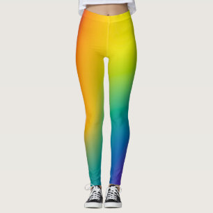 Aurora borealis leggings