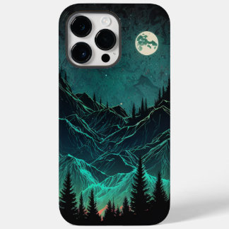 Aurora Borealis Mountains iPhone Case