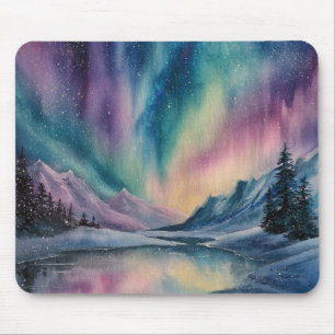 Aurora Borealis Mouse Pad