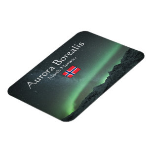 Aurora Borealis North Norway Souvenir Magnet