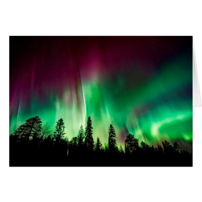 Aurora borealis northern lights (Front Horizontal)