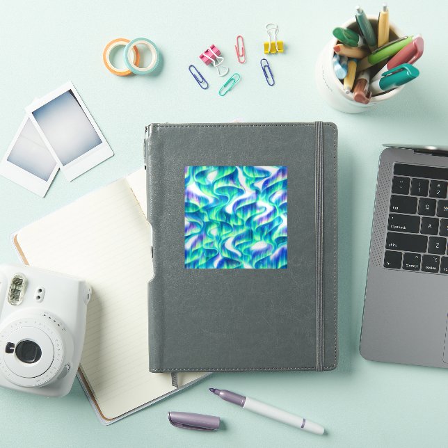 Aurora Borealis Northern Lights Abstract Pattern (iPad Cover)
