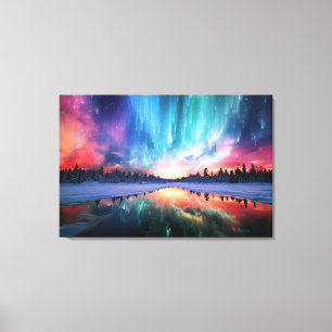 Aurora Borealis, Northern Lights, Canvas Print