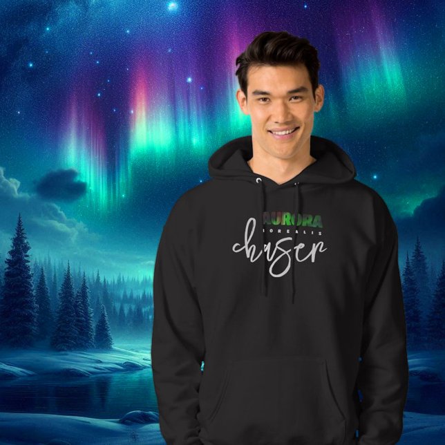 Aurora Borealis (Northern Lights) Chaser Hoodie (Aurora Chaser Hoodie Cover Photo)