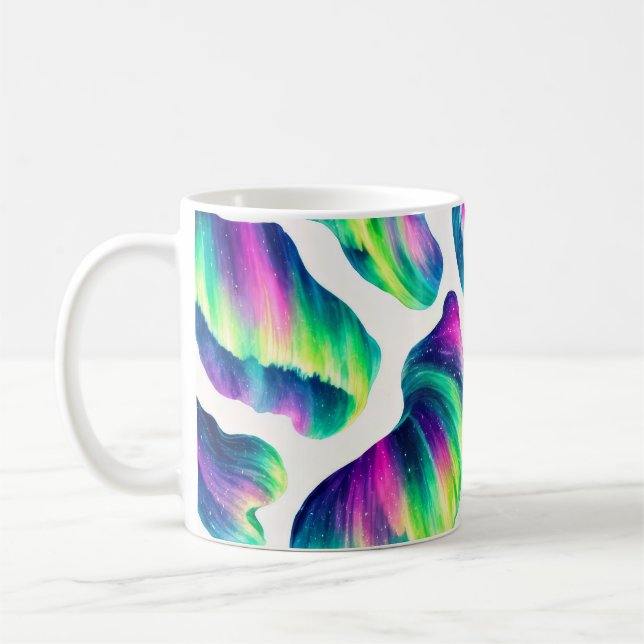 Aurora Borealis Northern Lights Coffee Mug (Left)
