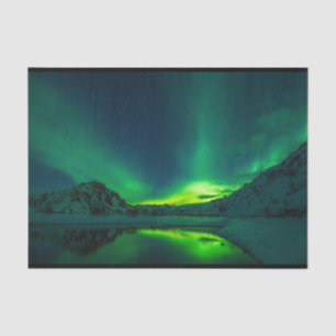 Aurora Borealis Northern Lights Decoupage Tissue Paper