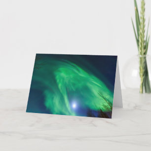 Aurora Borealis Northern Lights Fairbanks Card