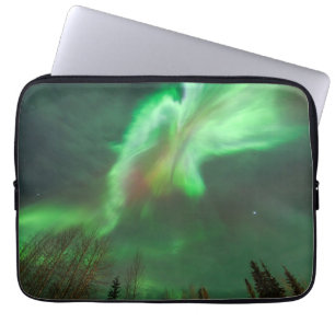 Aurora Borealis Northern Lights   Fairbanks Laptop Sleeve