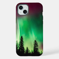Aurora borealis northern lights