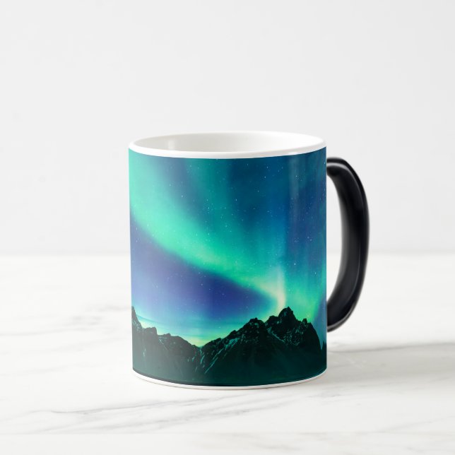 Aurora Borealis, Northern Lights Magic Mug (Front Right)