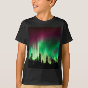 Aurora borealis northern lights T-Shirt