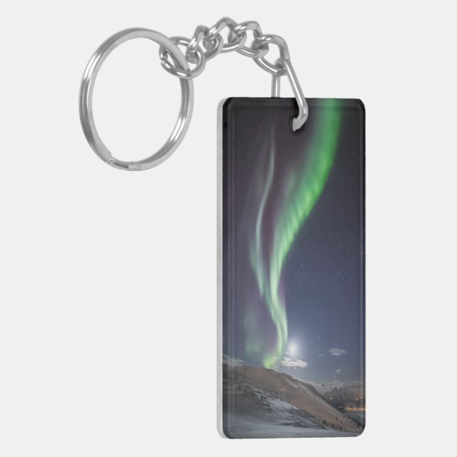 Aurora Borealis Norway Key Ring (Front Left)