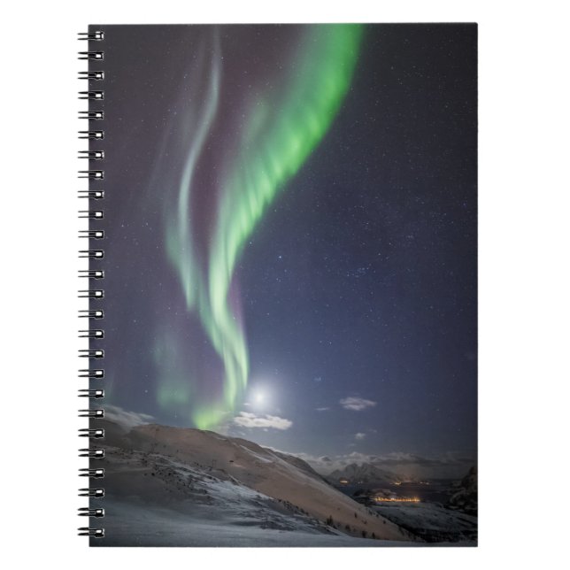 Aurora Borealis Norway Notebook (Front)