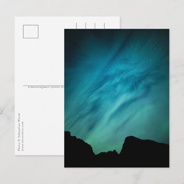 Aurora Borealis Norway Postcard (Front/Back)