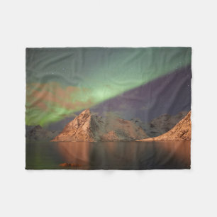 Aurora Borealis, Polar Lights Fleece Blanket