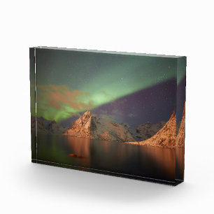 Aurora Borealis, Polar Lights Photo Block