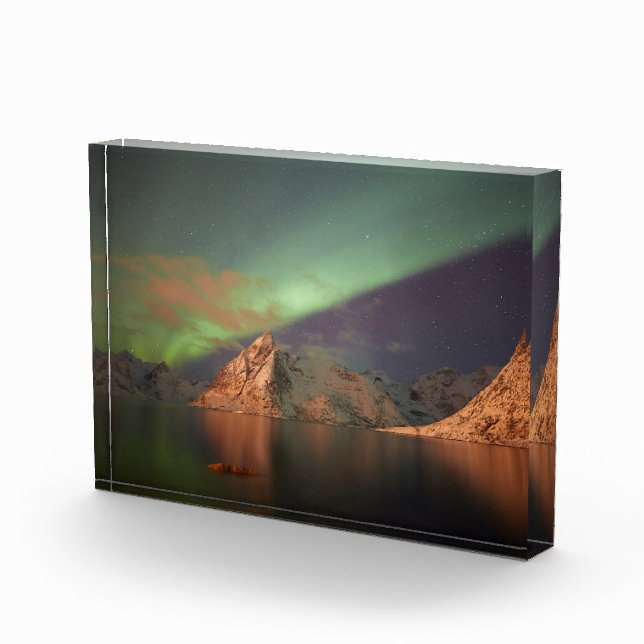 Aurora Borealis, Polar Lights Photo Block (Right)