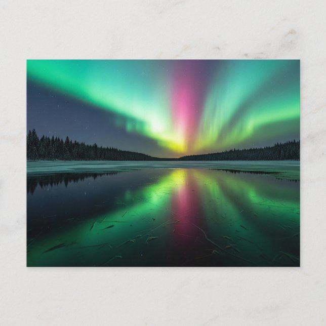 Aurora Borealis Postcard (Front)